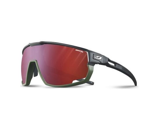 Julbo Rush Reactiv Performance 0-3 / Melna / Tumši zaļa Солнцезащитные очки