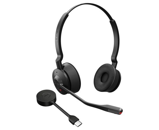 Jabra Engage 55 UC, headset (black, USB-C, stereo)