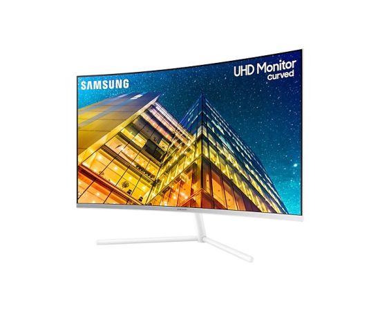 Samsung 590 UR591C 80 cm (31.5") 3840 x 2160 pixels 4K Ultra HD White