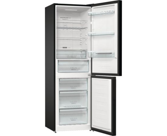 Gorenje NRK6192ABK4 fridge-freezer Freestanding 302 L E Black