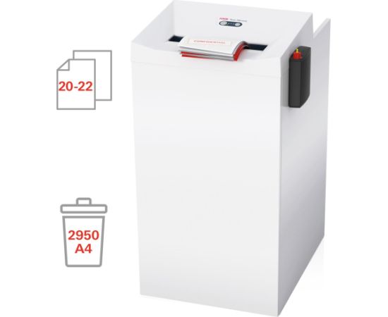 HSM Pure 740 max shredder, 240 l, 4,5x30 mm