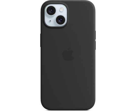 Apple Silicone Case iPhone 15 Plus, black