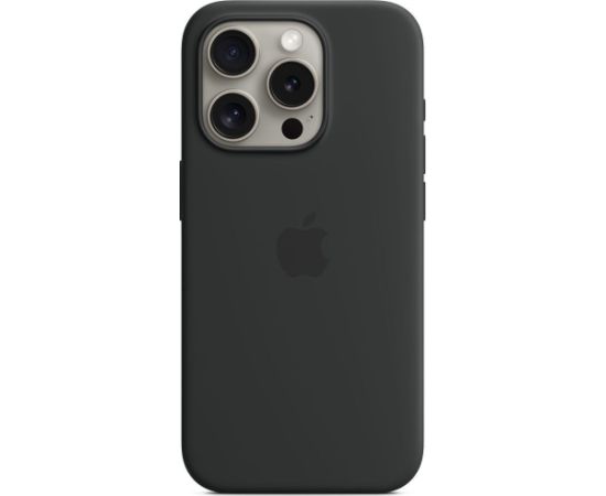Apple защитный чехол Silicone Case iPhone 15 Pro, black