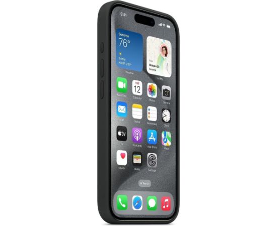 Apple защитный чехол Silicone Case iPhone 15 Pro, black