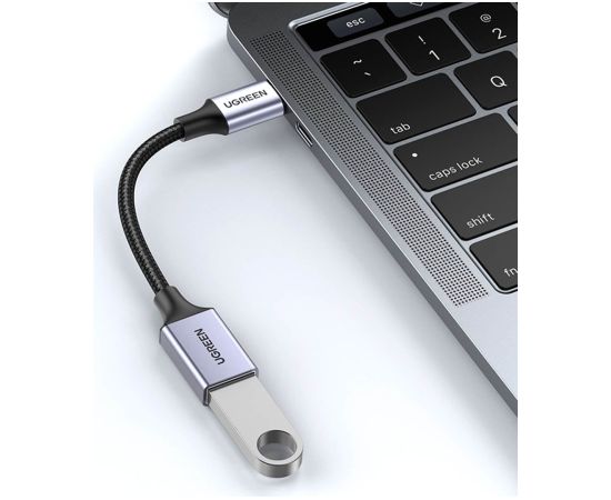 Adapter USB-C 3.0 to OTG UGREEN US378 (gray)