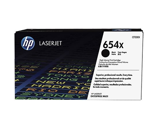 Hewlett-packard HP Cartridge No.654X Black (CF330X)