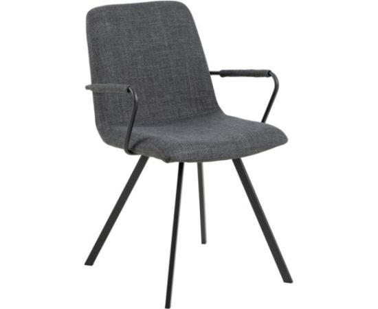 Krēsls SELINA 55.5x50.5xH85cm t. pelēks