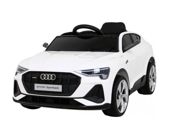 Audi E-tron Sportback vienvietīgs elektromobilis, balts