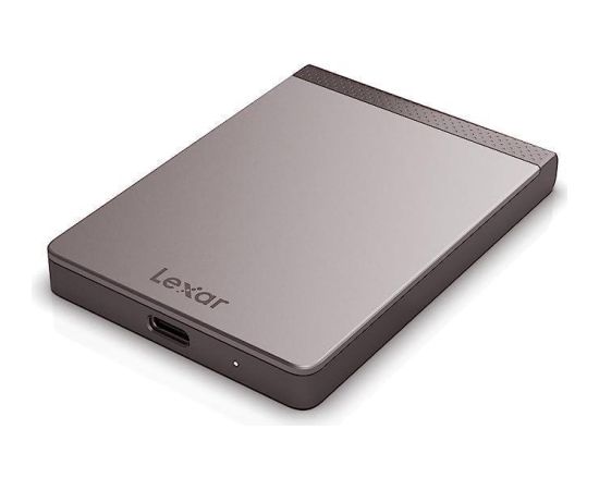 External SSD LEXAR SL200 512GB USB-C Write speed 400 MBytes/sec Read speed 550 MBytes/sec LSL200X512G-RNNNG