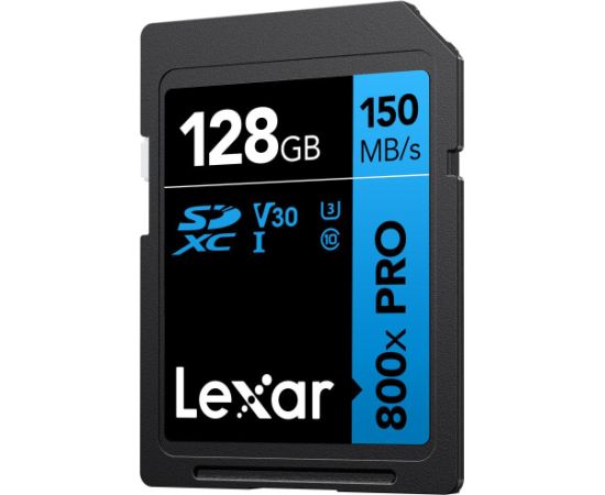 MEMORY SDXC 128GB UHS-I/LSD0800P128G-BNNNG LEXAR