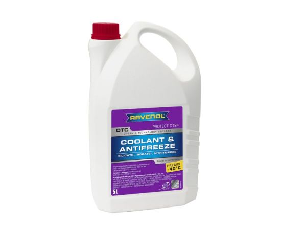 TC Organic Technology Coolant Premix -40°C (5L). Dzesēšanas šķidrums