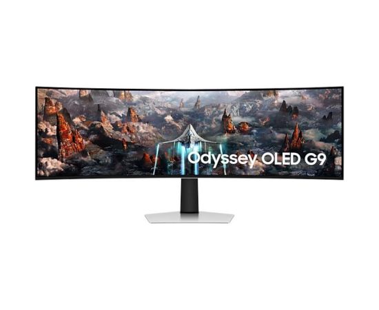 SAMSUNG G93SC 49" Odyssey OLED G9 Gaming Curved 5120x1440 32:9 240Hz Silver