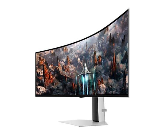 SAMSUNG G93SC 49" Odyssey OLED G9 Gaming Curved 5120x1440 32:9 240Hz Silver