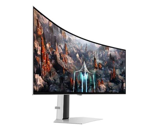 SAMSUNG G93SC 49" Odyssey OLED G9 Gaming Curved 5120x1440 32:9 240Hz Silver