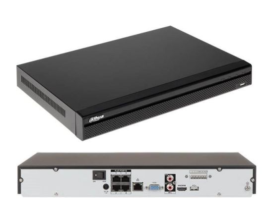 NET VIDEO RECORDER 4CH 4POE/NVR4204-P-4KS2/L DAHUA