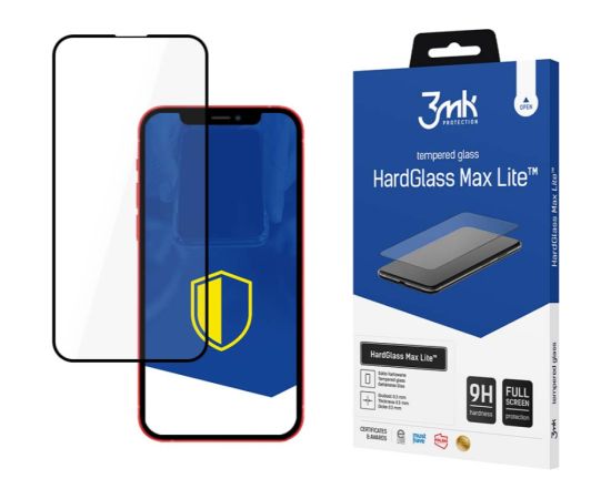 3mk HardGlass Max Lite Full face Aizsargstikls Priekš Xiaomi 13T Melns