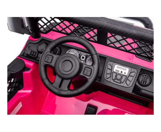 Geoland Power elektriskais vienvietīgais SUV, rozā krāsā