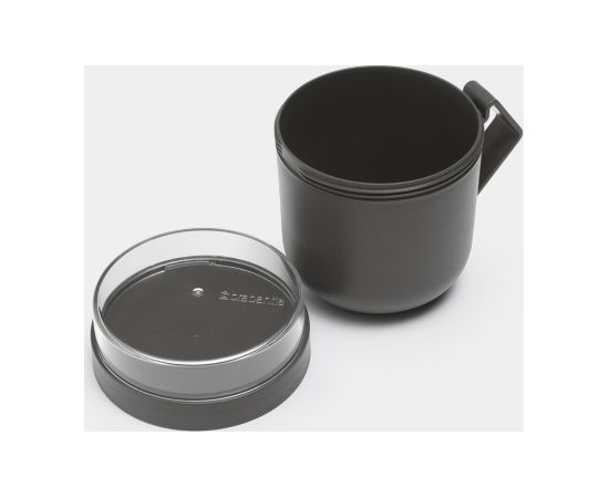 BRABANTIA Make & Take zupas kārba, 0.6L, dark grey - 203824