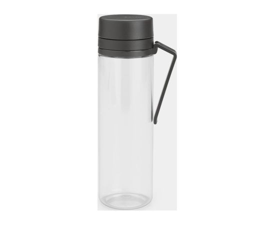 BRABANTIA Make & Take ūdens pudele ar sietiņu, dark grey - 148842