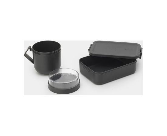 BRABANTIA Make & Take pusdienu komplekts, dark grey - 206665