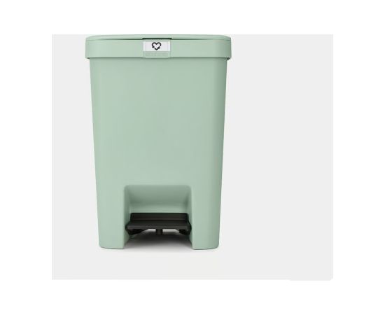 BRABANTIA atkritumu tvertne ar pedāli StepUp,25 l, Jade Green - 800283