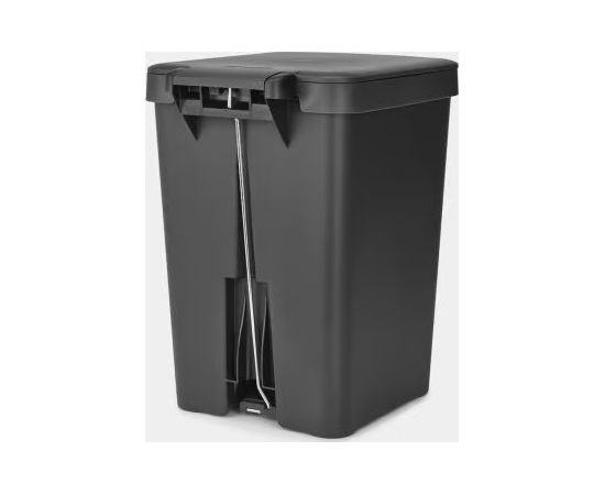 BRABANTIA atkritumu tvertne ar pedāli StepUp,25 l, Dark Grey - 800269