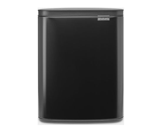 BRABANTIA atkritumu tvertne Bo, 12l, Matt Black - 230363