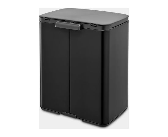 BRABANTIA atkritumu tvertne Bo, 12l, Matt Black - 230363