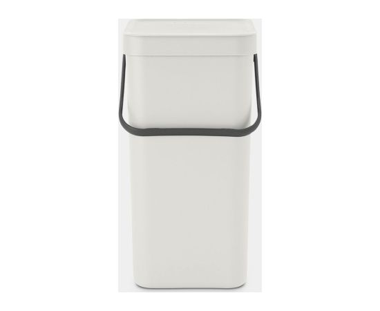 BRABANTIA aktritumu tvertne Sort & Go, 16L, Light Grey - 213465