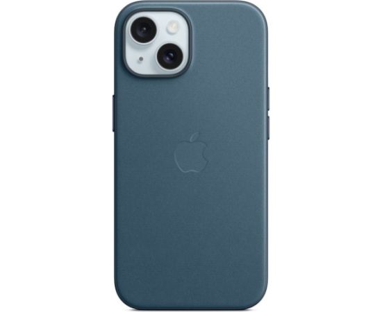 Apple iPhone 15 FineWoven Case with MagSafe Pacific Blue