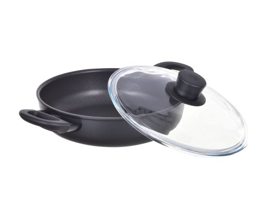 Frying Pan Ballarini Avola, Deep with 2 handles, titanium, 24 cm 75002-922-0