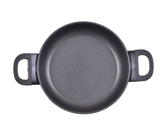 Frying Pan Ballarini Avola, Deep with 2 handles, titanium, 24 cm 75002-922-0