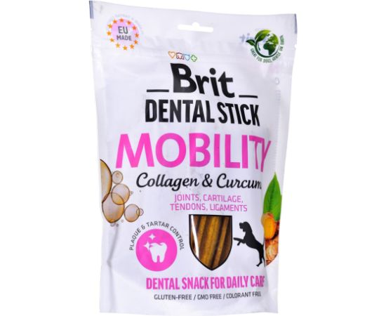 BRIT Dental Stick Mobility Curcum & Collagen  - dog treat - 251 g