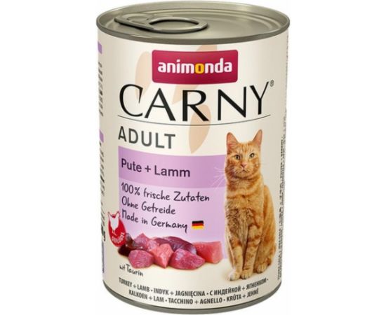 ANIMONDA Cat Carny Adult Turkey with lamb - wet cat food - 400g