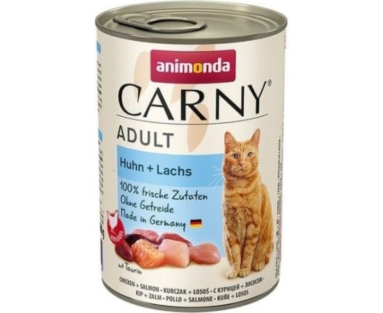 ANIMONDA Cat Carny Adult Chicken with salmon - wet cat food - 400g