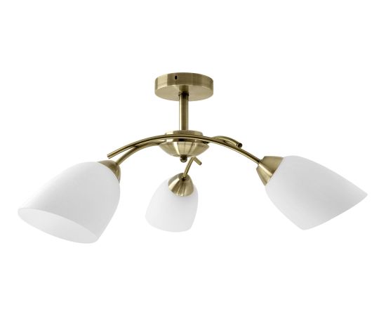 Activejet Classic ceiling chandelier pendant lamp NIKITA Patina triple 3xE27 for living room