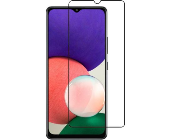 Goodbuy OG glass aizsargstikls pilnam ekrānam Samsung Galaxy A22 4G | M22 | A32 4G melns