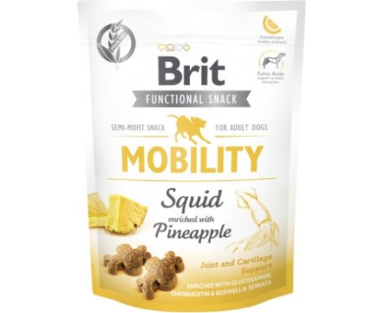 BRIT Functional Snack Mobility Squid  - Dog treat - 150g