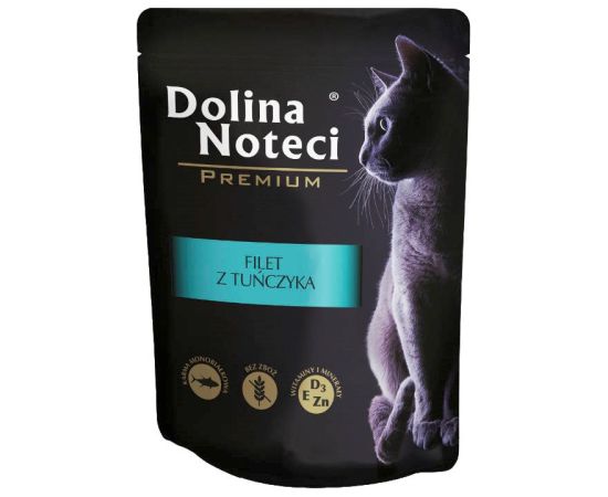 DOLINA NOTECI Premium Tuna fillet in sauce - wet cat food - 85 g