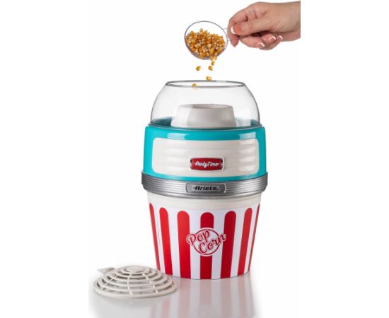 ARIETE Popcorn XL 2957/1 Partytime popcorn popper 1100 W Turquoise