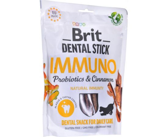 BRIT Dental Stick Immuno Probiotics & Cinnamon - dog treat - 251 g