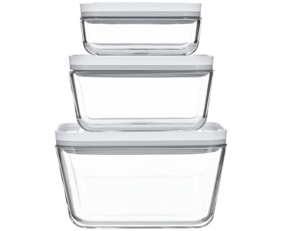 Set of 3 Glass Containers Zwilling Fresh & Save