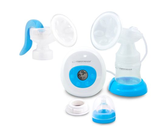 Esperanza ECM003B Electric / Manual 2-in-1 breast pump Blue 150 ml