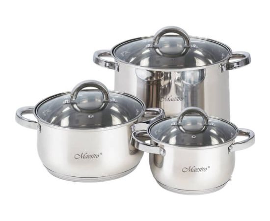 Maestro MR-2120-6L A set of pots of 6 elements