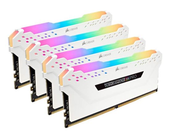 Corsair DDR4 32 GB 3200-CL16 - Quad-Kit - Vengeance RGB PRO White