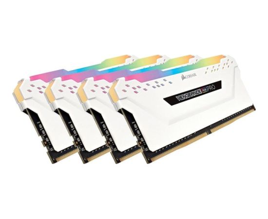 Corsair DDR4 32 GB 3200-CL16 - Quad-Kit - Vengeance RGB PRO White