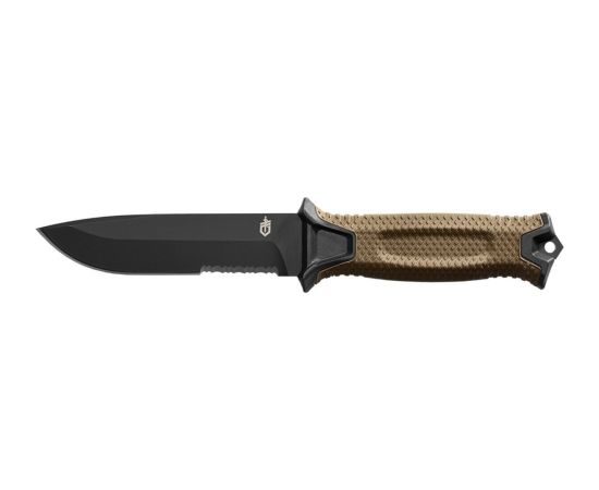 Survival knife GERBER Strongarm Fixed Serrated Coyote