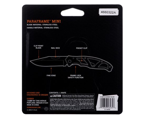 GERBER Paraframe Mini FE Knife