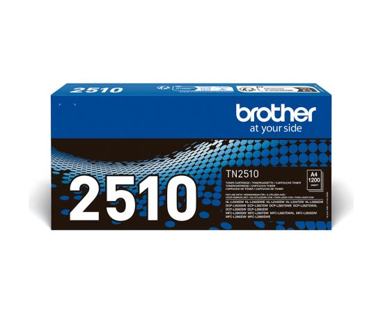 Brother TN-2510 Toneris 1`200 lapām (HL-L2400, DCP-L2620, MFC-L2800)