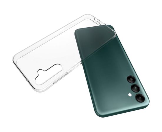 Evelatus Galaxy A14 4G Clear Silicone Case 1.5mm TPU Samsung Transparent